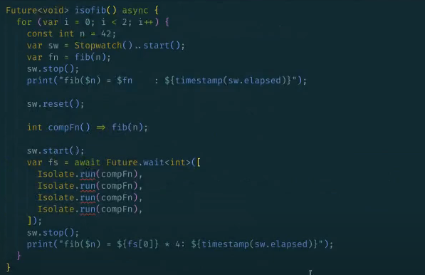 Better isolate management with Isolate.run()