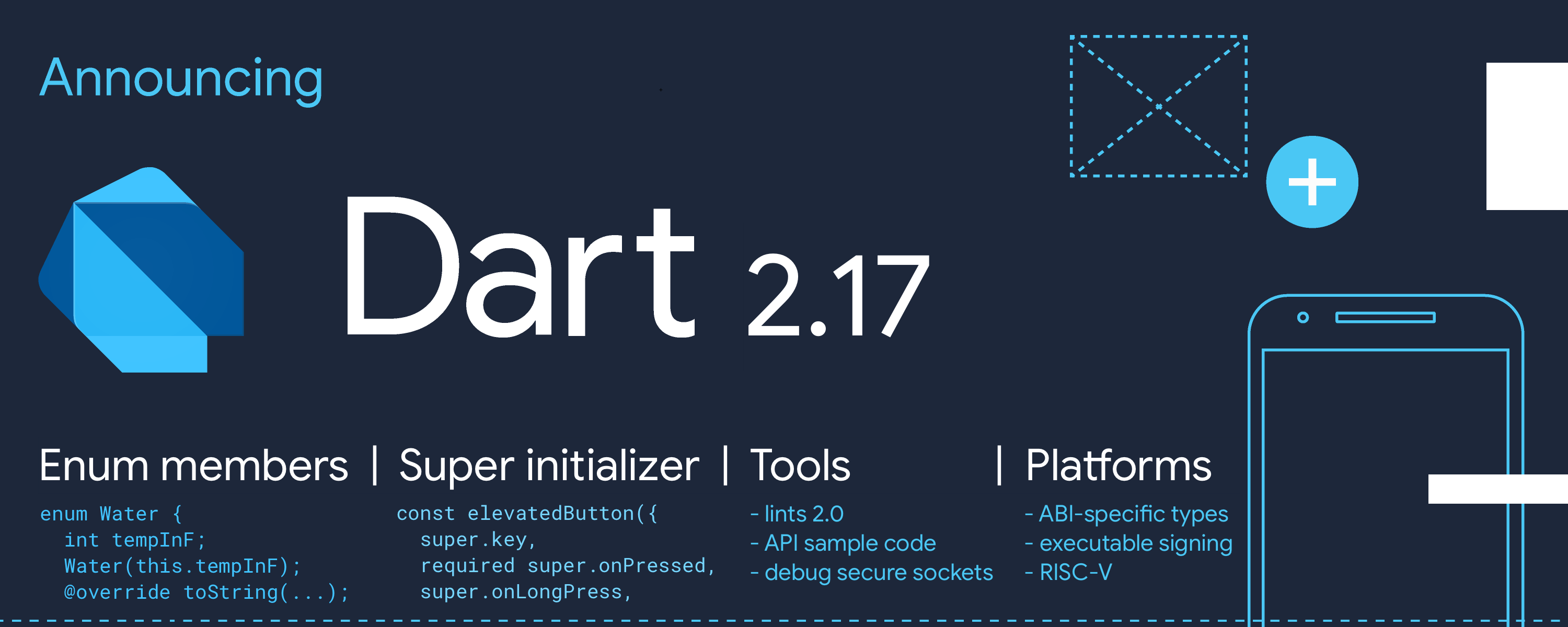 Dart 2.17: Productivity and integration